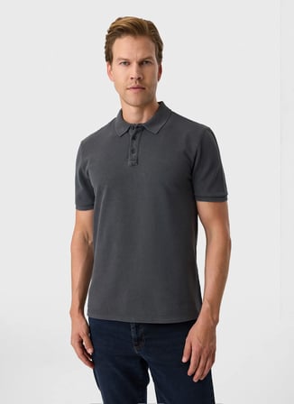 Back and Bond Antrasit Erkek T-Shirt B35S10018