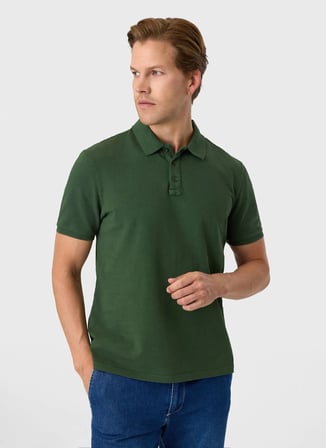 Back and Bond Yeşil Erkek T-Shirt B35S10018