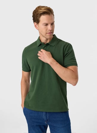 Back and Bond Yeşil Erkek T-Shirt B35S10018