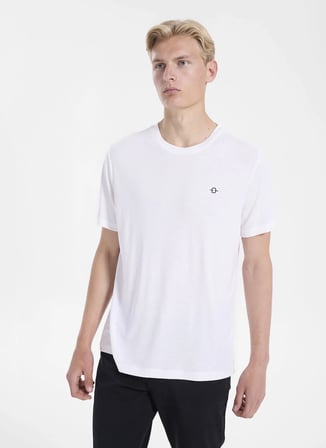 Back and Bond Beyaz Erkek T-Shirt BTS1000100000