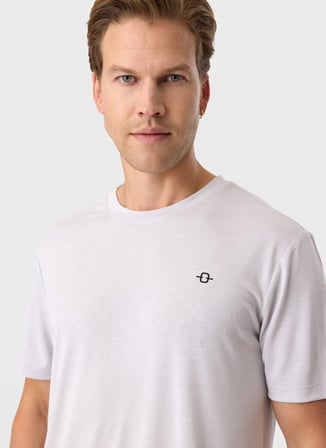 Back and Bond Beyaz Erkek T-Shirt BTS1000100000