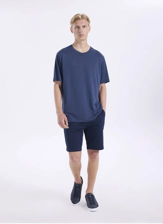 Lacivert Erkek  Regular Fit T-Shirt BTS1000100000