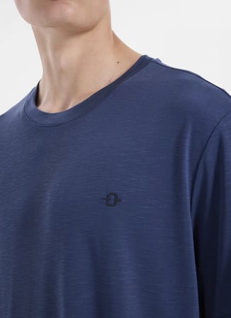 Lacivert Erkek  Regular Fit T-Shirt BTS1000100000