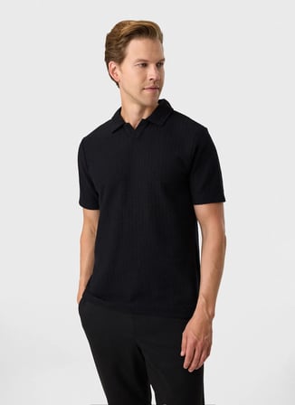 Back and Bond Siyah Erkek T-Shirt B35S10048