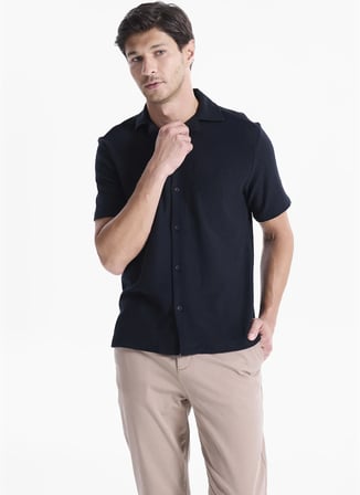 Back and Bond Bej Erkek Gömlek B35S22005