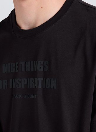 Back and Bond Siyah Erkek T-Shirt BTS1006800000