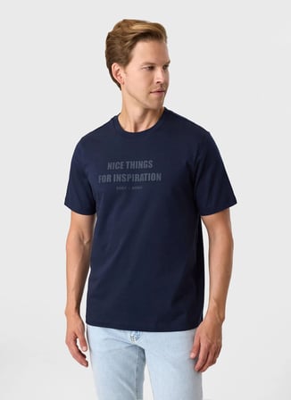 Back and Bond Lacivert Erkek T-Shirt BTS1006800000