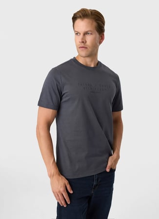Back and Bond Antrasit Erkek T-Shirt BTS1006900000
