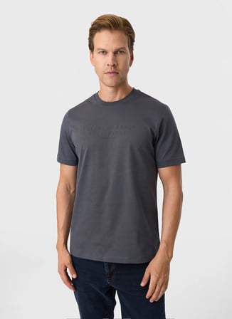 Back and Bond Antrasit Erkek T-Shirt BTS1006900000