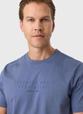 İndigo Erkek %100 Pamuk Regular Fit T-Shirt BTS1006900000