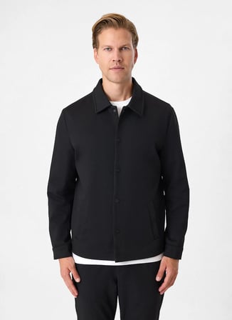 Back and Bond Siyah Erkek Regular Fit Mont BMN6001600000
