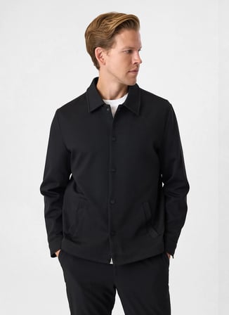 Back and Bond Siyah Erkek Regular Fit Mont BMN6001600000