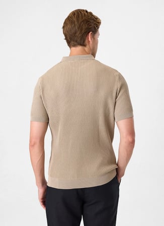 Back and Bond Bej Erkek Regular Fit Polo T-Shirt BTR4004000000