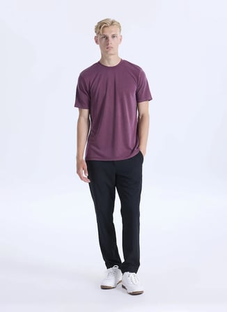 Back and Bond Bordo Erkek T-Shirt B35S10029