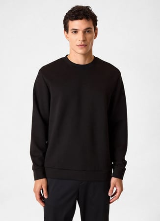 Back and Bond Siyah Erkek Sweatshirt BSW1205200000