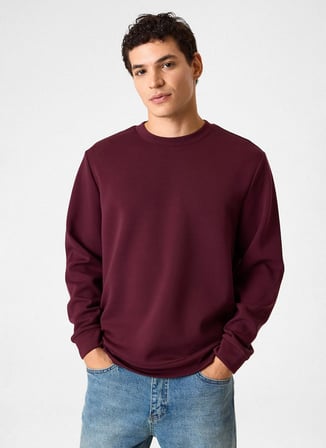 Back and Bond Bordo Erkek Sweatshirt BSW1205200000