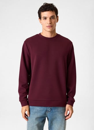 Back and Bond Bordo Erkek Sweatshirt BSW1205200000