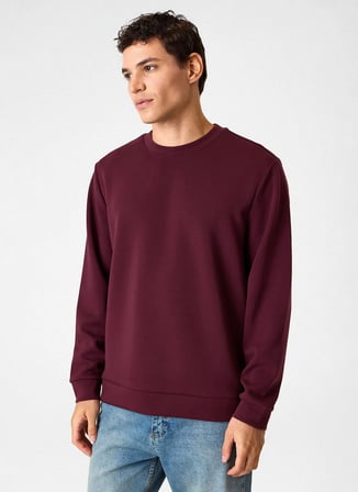Back and Bond Bordo Erkek Sweatshirt BSW1205200000