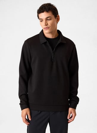 Back and Bond Siyah Erkek Sweatshirt BSW1205300000