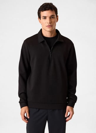 Back and Bond Siyah Erkek Sweatshirt BSW1205300000