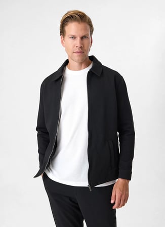 Back and Bond Siyah Erkek Regular Fit Mont BMN5502500000