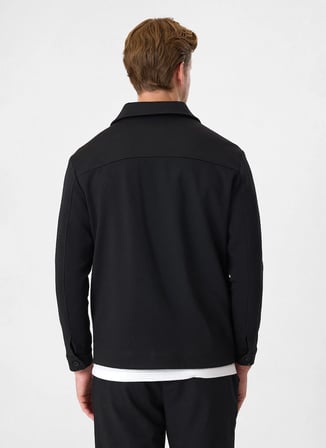 Back and Bond Siyah Erkek Regular Fit Mont BMN5502500000
