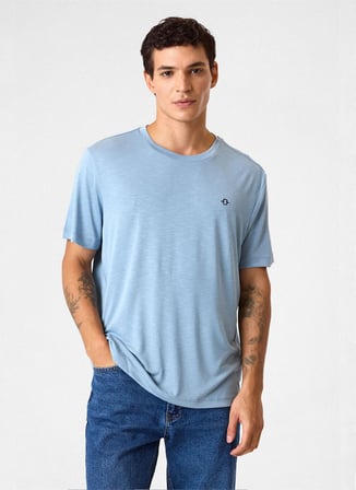 Back and Bond Mavi Erkek T-Shirt BTS1008800000