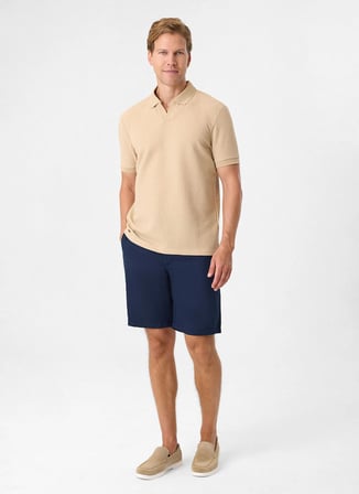 Back and Bond Bej Erkek Regular Fit Polo T-Shirt BTS1008200000