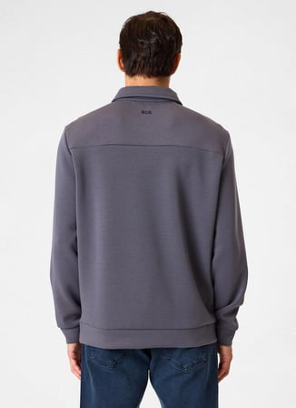 Back and Bond Gri Erkek Sweatshirt BSW1205300000
