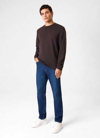 Back and Bond Kahverengi Erkek Sweatshirt BSW1205200000