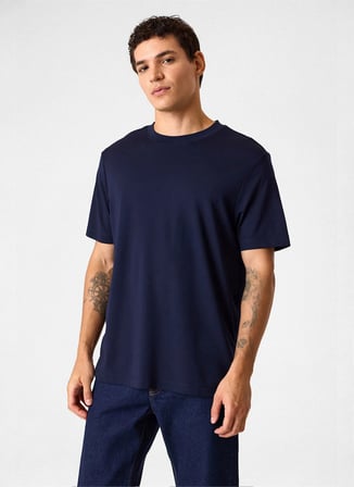 Back and Bond Lacivert Erkek T-Shirt BTS1008900000