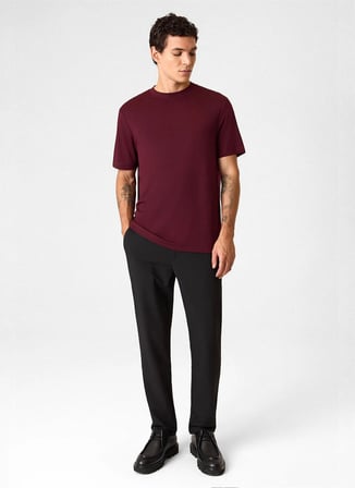 Back and Bond Bordo Erkek T-Shirt BTS1008900000