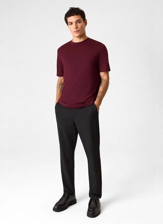 Back and Bond Bordo Erkek T-Shirt BTS1008900000