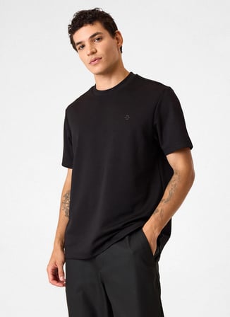 Back and Bond Siyah Erkek T-Shirt BTS1009100000