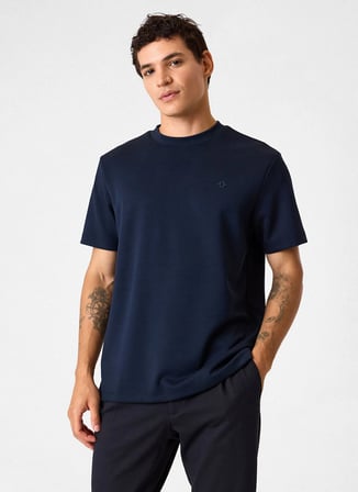 Back and Bond Lacivert Erkek T-Shirt BTS1009100000