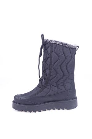 PapuçSepeti 2243 Kadın Kaymaz Taban Kürklü Termal Kar Botu