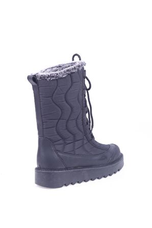 PapuçSepeti 2243 Kadın Kaymaz Taban Kürklü Termal Kar Botu