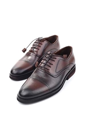 Benart 0137 Hakiki Deri Bağcıklı Günlük Erkek Ayakkabı