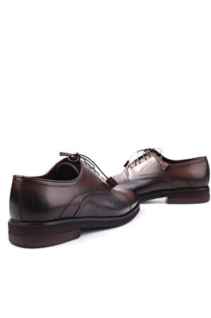 Benart 0137 Hakiki Deri Bağcıklı Günlük Erkek Ayakkabı