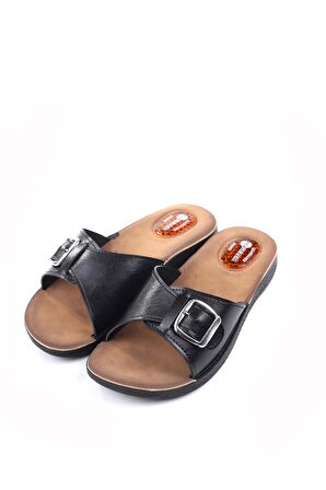 Gezer 10826 Massage Soft Taban Günlük Tokalı Kadın Terlik