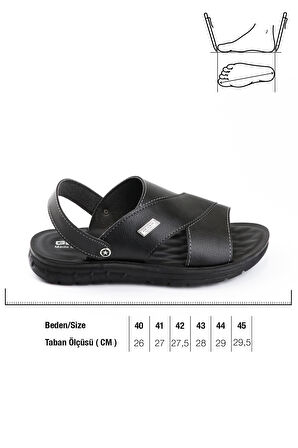 Gezer 12481 Yazlık Erkek Terlik Sandalet
