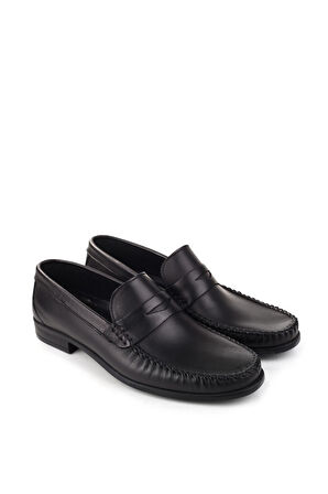 Castle Black 31102-1 Hakiki Deri Erkek Babet Ayakkabı