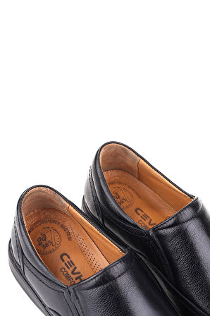 Papuç Sepeti 4562 Erkek  Hakiki Deri Ortopedik Comfort Ayakkabı