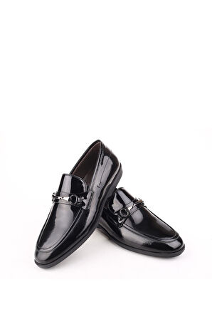 Montana 311 Erkek Hakiki Deri Günlük Rugan Babet Ayakkabı