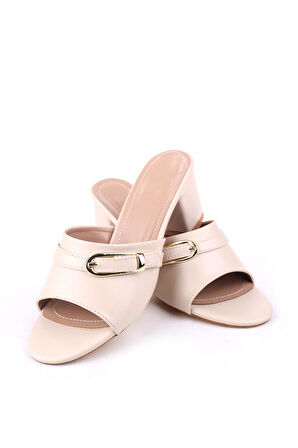 Papuç Sepeti LL106 Kemer Toka Günlük Kadın Terlik