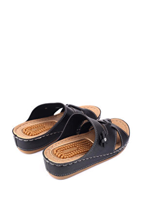 Gezer Yazlık Jelli Masaj Taban Günlük Kadın Terlik