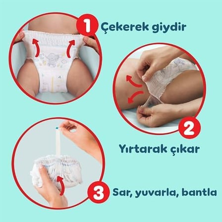 Premium Care Külot Bebek Bezi 4 Numara 44 Adet Maxi İkiz Paket