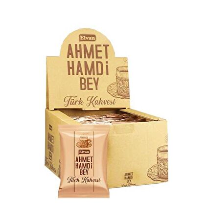 Ahmet Hamdi Bey Türk Kahvesi 100 Gr. 24 Adet (1 Kutu)