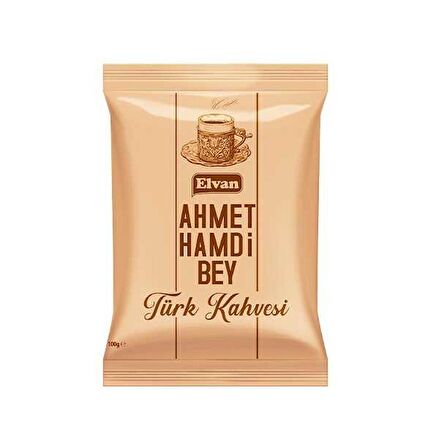 Ahmet Hamdi Bey Türk Kahvesi 100 Gr. 24 Adet (1 Kutu)