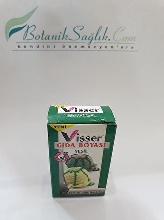 Visser Toz Gıda Boyası (9 gr) YEŞİL